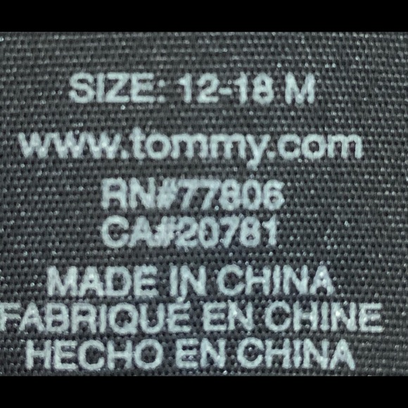 Tommy Hilfiger all Shirts / Size:18M - Picture 12 of 12